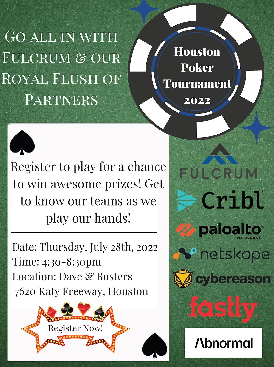 Houston Poker Tournament